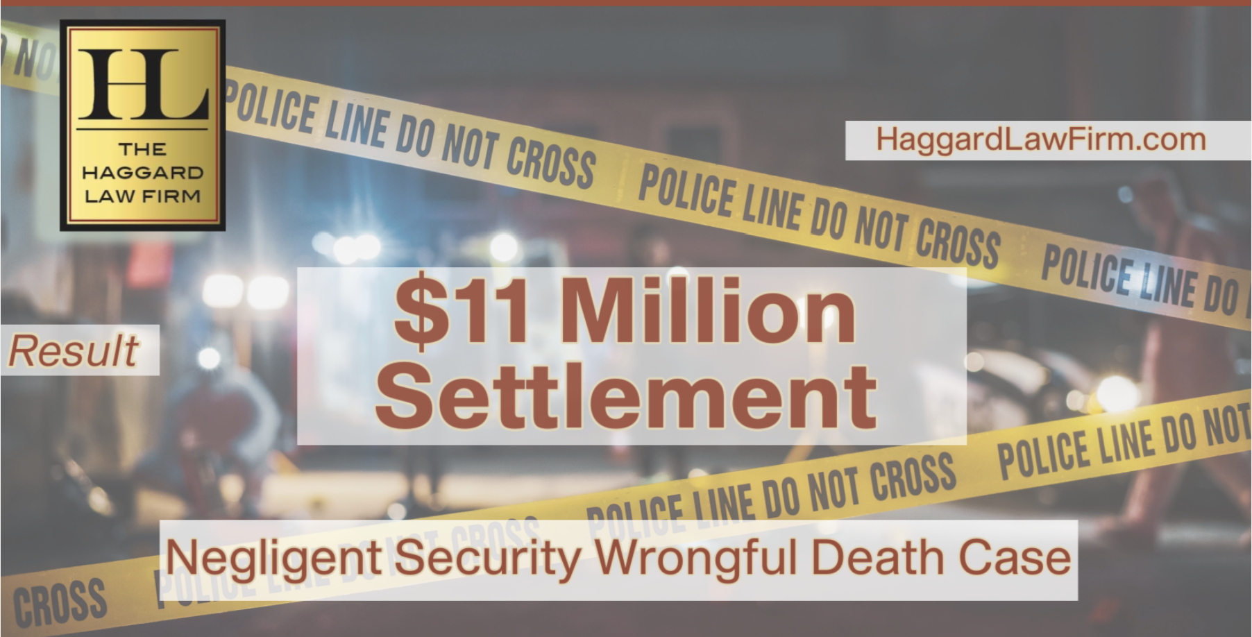 $11 Million Negligent Security Wrongful Death Case Settlement